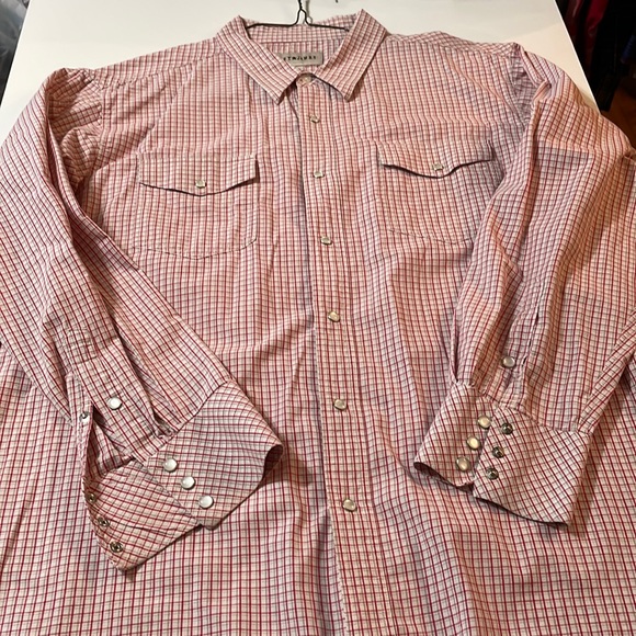 Cody James Other - Cody James Red Tan Plaid Cowboy Western Shirt XXL